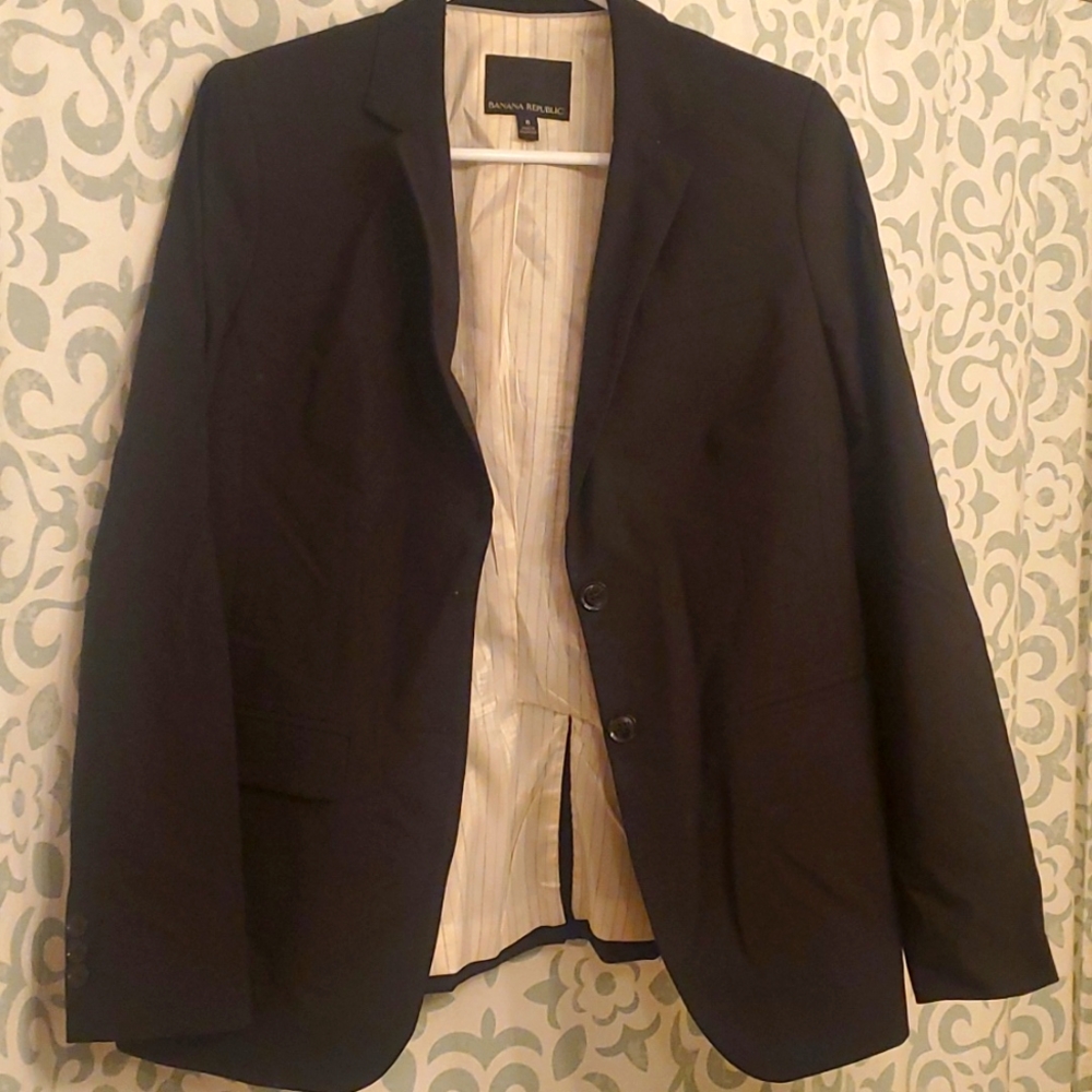 Banana Republic wool suit blazer, size 8